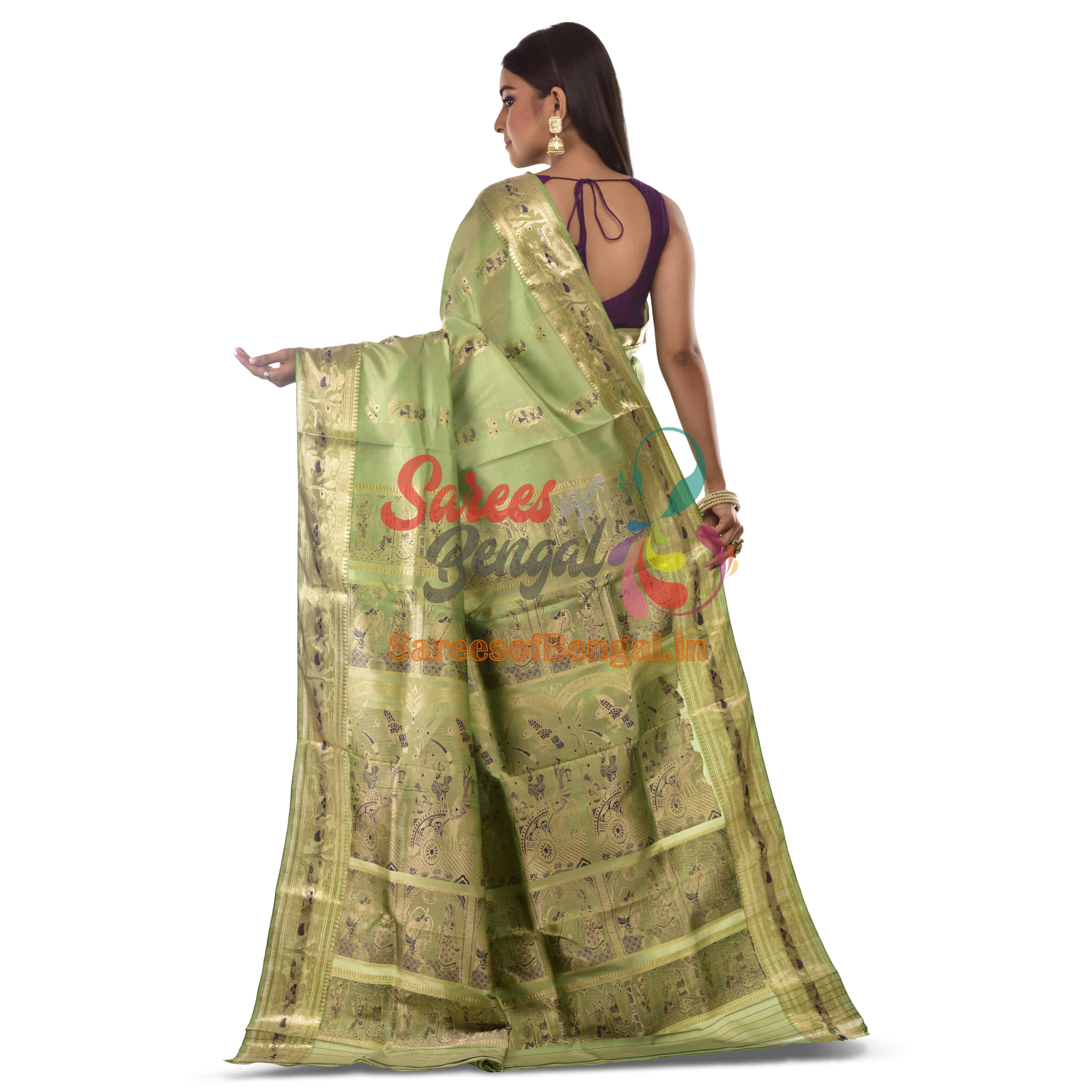 Handwoven SwarnachariSilk Saree