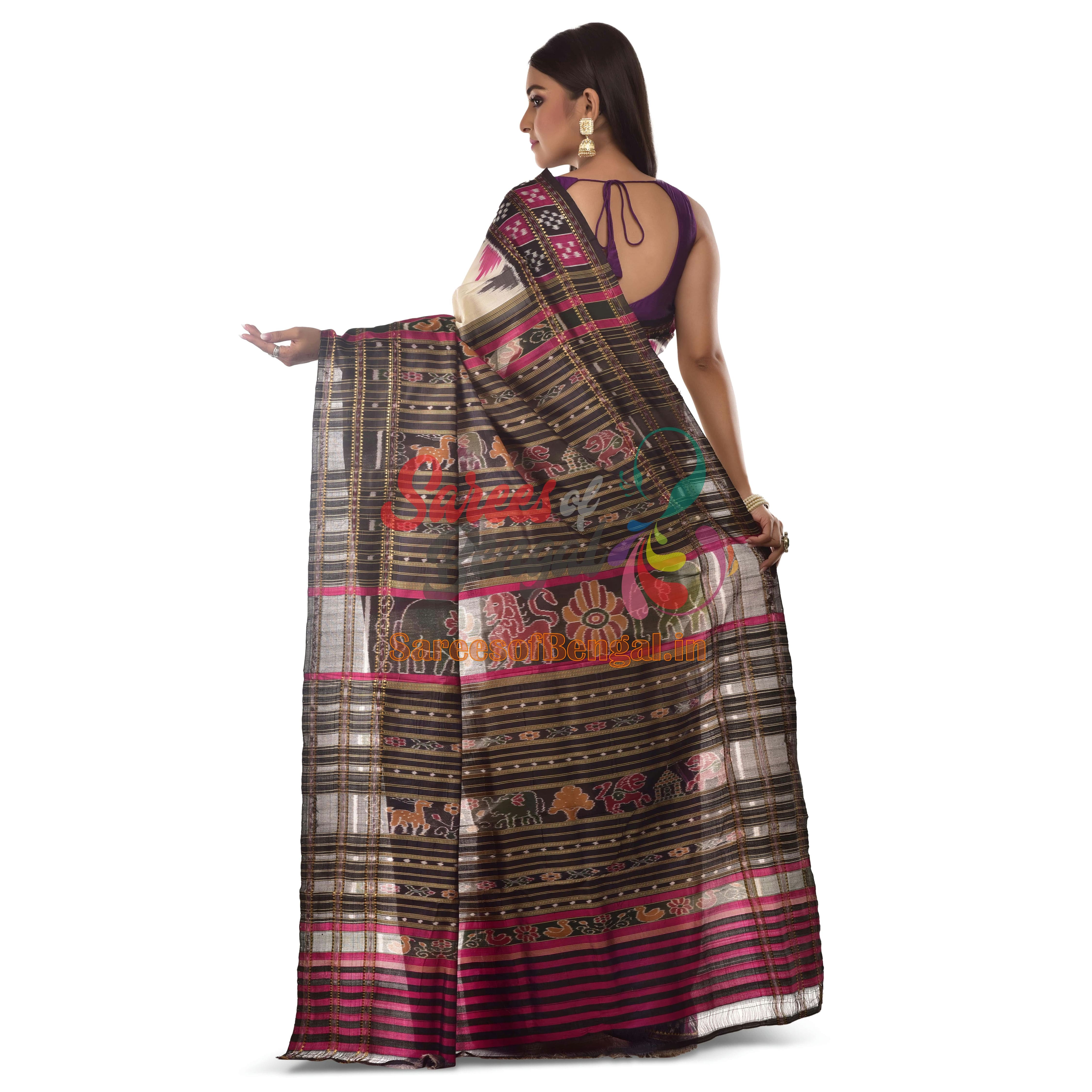 Odisha Pasapalli Ikkat Silk Saree